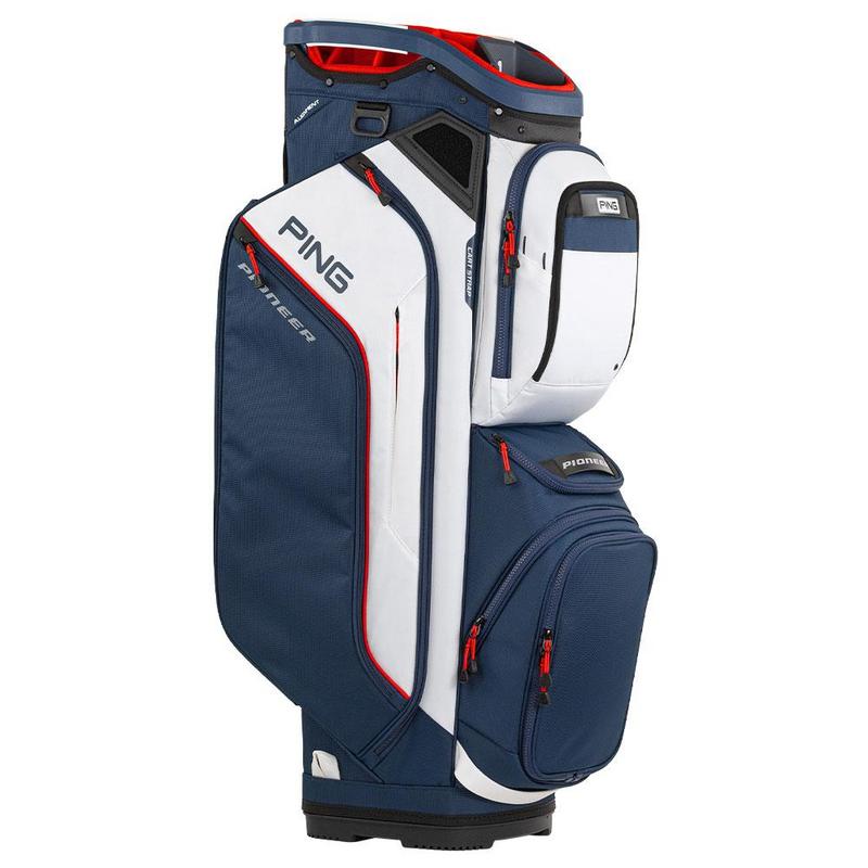 Ping Pioneer 224 Golf Cart Bag - Navy/White/Red - main image