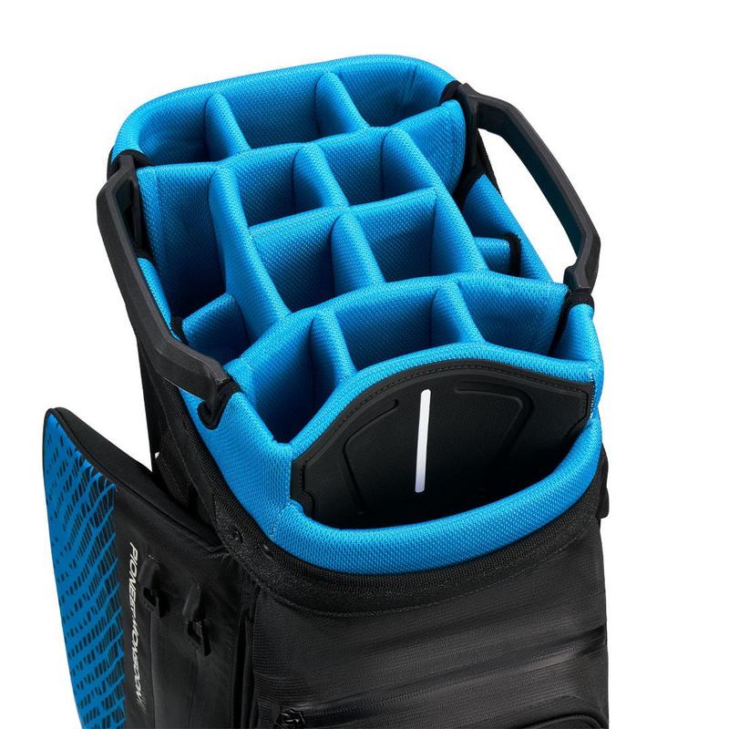 Ping Pioneer Monsoon 231 Waterproof Golf Cart Bag - Black/Blue - main image