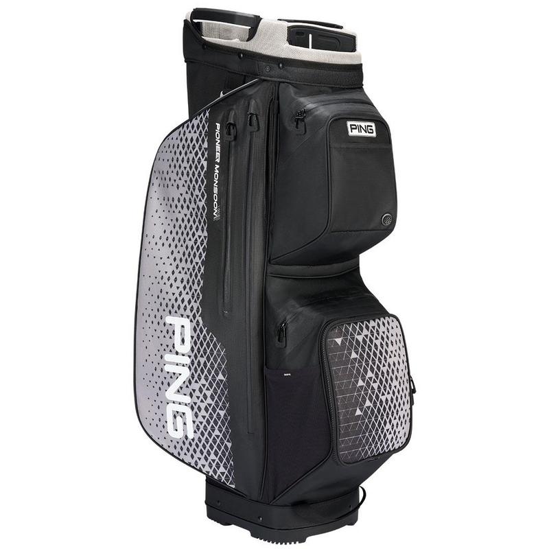 Ping Pioneer Monsoon 231 Waterproof Golf Cart Bag - Black/Grey - main image