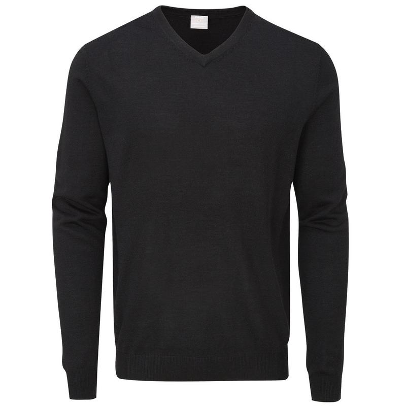 Ping Sullivan V Neck Golf Sweater - Black - main image