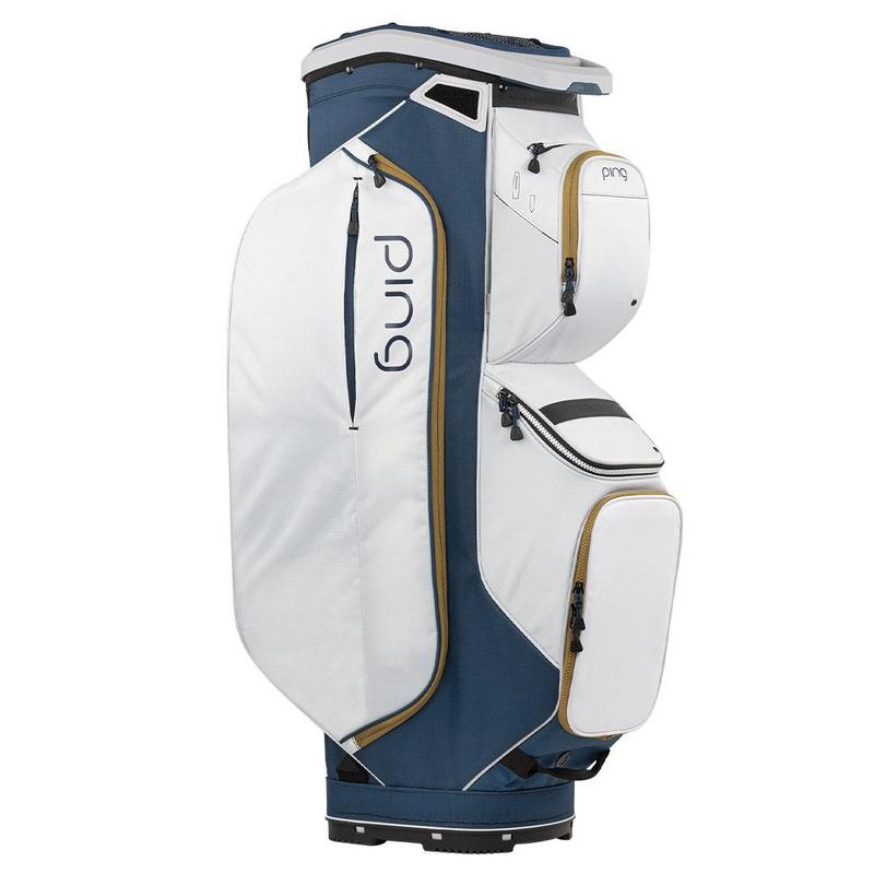 Ping Traverse 244 Golf Cart Bag - Navy/Platinum/Gold - main image