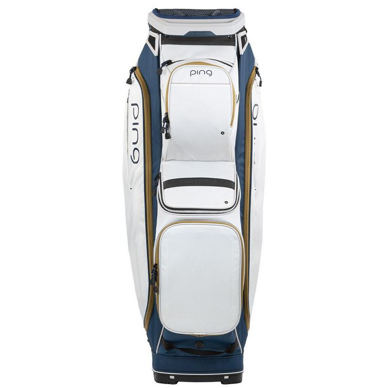 Ping Traverse 244 Golf Cart Bag - Navy/Platinum/Gold - main image