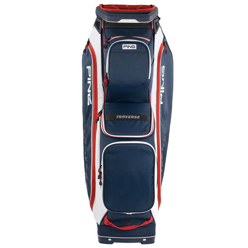 Ping Traverse 244 Golf Cart Bag - Navy/White/Red - main image