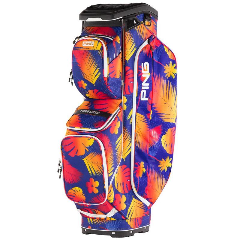 Ping Traverse 244 Limited Edition Golf Cart Bag - Electric Sunset - main image