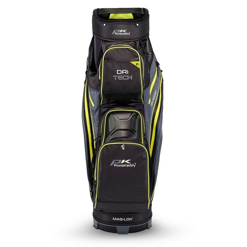 PowaKaddy Dri-Tech Waterproof Golf Cart Bag - Black/Green - main image