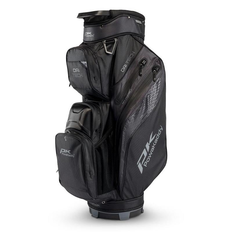 PowaKaddy Dri-Tech Waterproof Golf Cart Bag - Stealth Black - main image