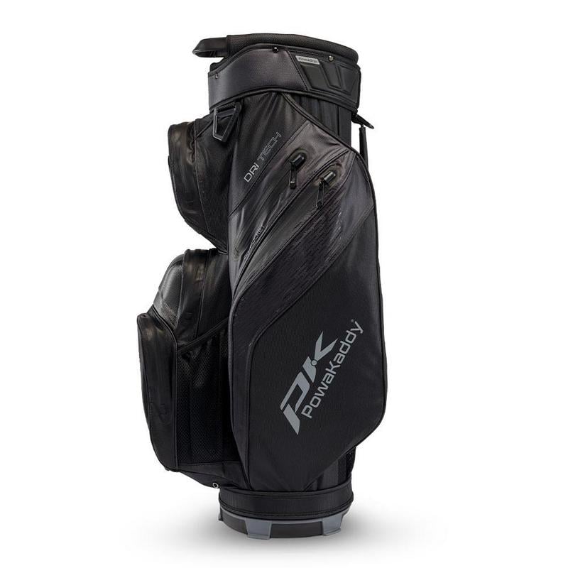 PowaKaddy Dri-Tech Waterproof Golf Cart Bag - Stealth Black - main image