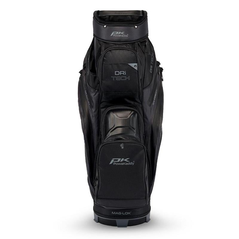 PowaKaddy Dri-Tech Waterproof Golf Cart Bag - Stealth Black - main image