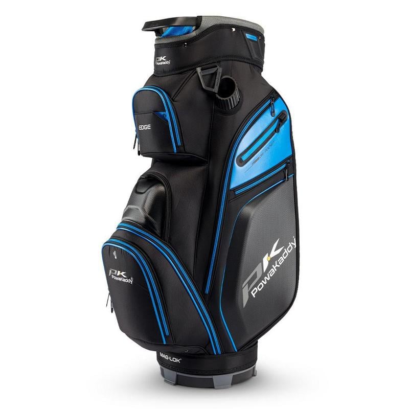 PowaKaddy Edge Golf Cart Bag - Black/Blue - main image