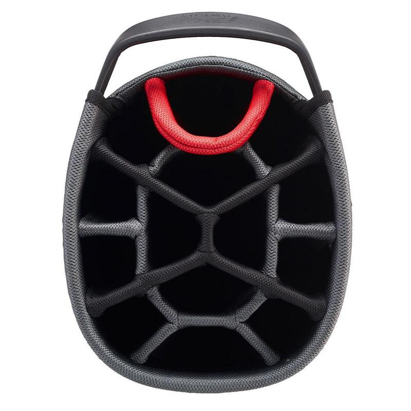 PowaKaddy Edge Golf Cart Bag - Black/Red - main image