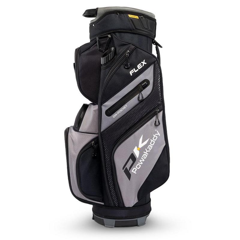 PowaKaddy Flex Golf Cart Bag - Grey/Black - main image