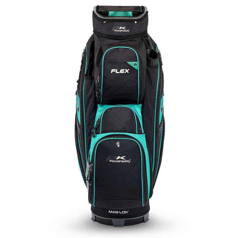 PowaKaddy Flex Golf Cart Bag - Grey/Teal - main image