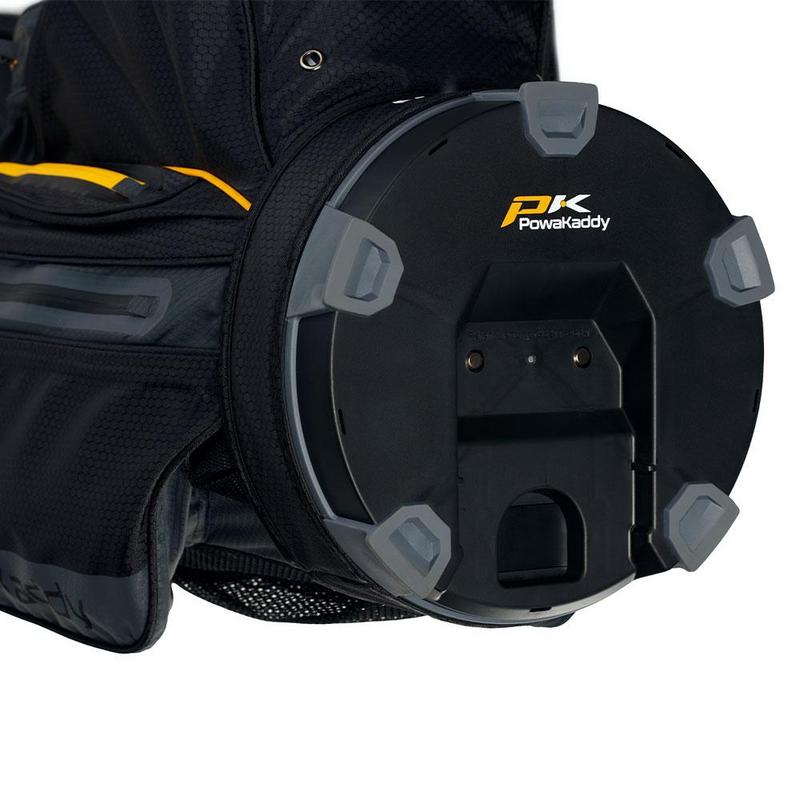 PowaKaddy Dri-Tech Waterproof Golf Cart Bag - Stealth Black - main image