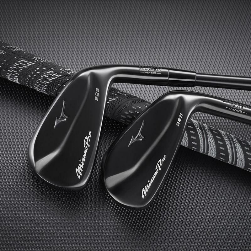 Mizuno Pro 225 Black Edition Golf Irons - Steel - main image