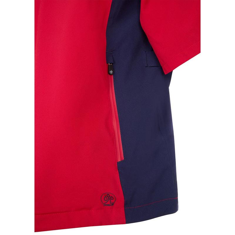 ProQuip Aqualite Half Sleeve Waterproof Golf Jacket - Red/Navy - main image