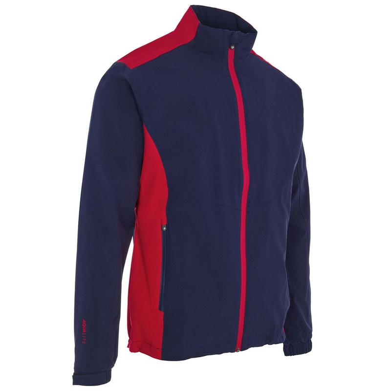 ProQuip Aqualite Waterproof Suit - Navy/Red - main image