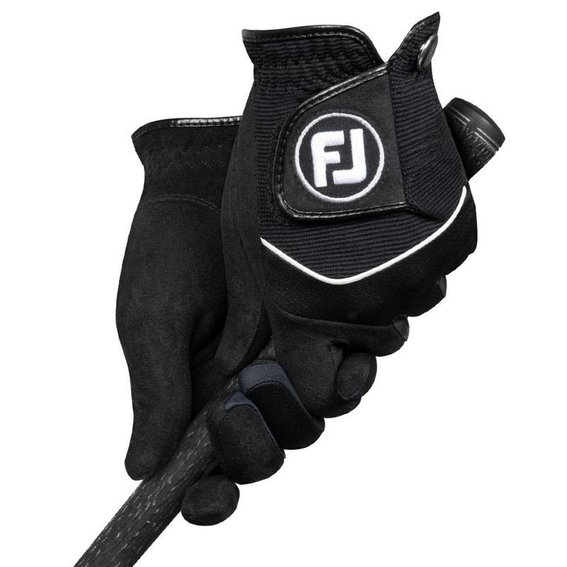 FootJoy RainGrip Ladies Golf Gloves Pair - Black - main image