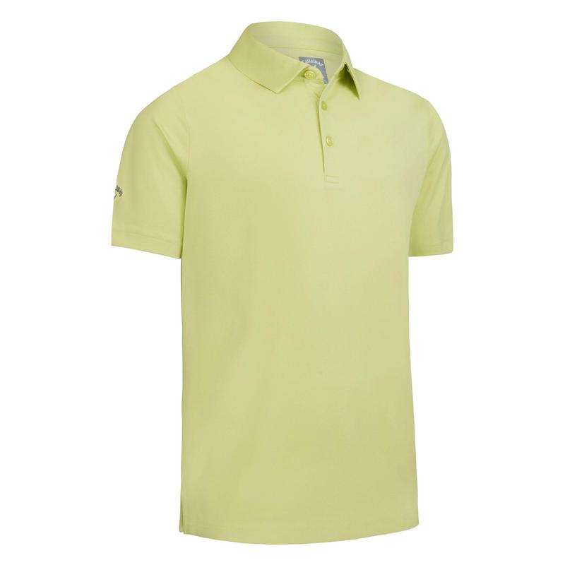 Callaway SS Solid Swing Tech Golf Polo Shirt - Daiquiri Green - main image