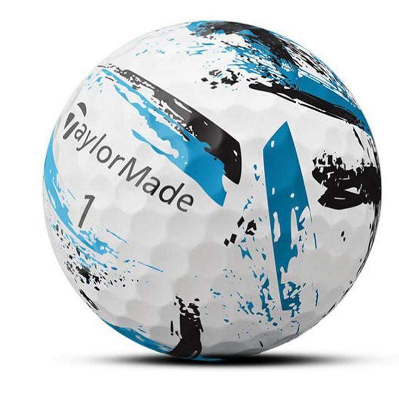 TaylorMade SpeedSoft Ink Golf Balls - Blue - main image