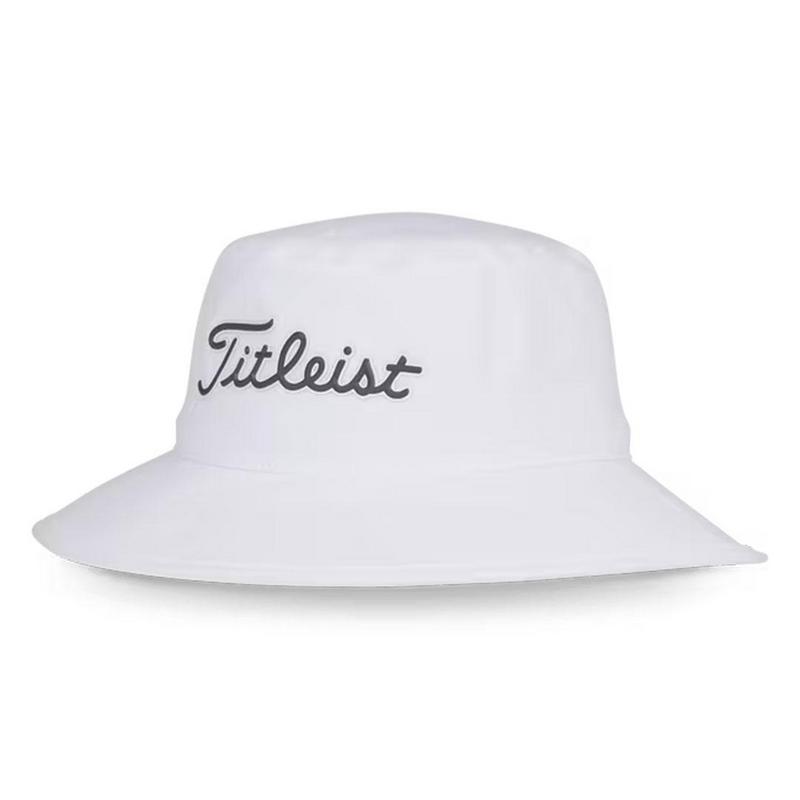 Titleist Players StaDry Waterproof Golf Bucket Hat - White - Click