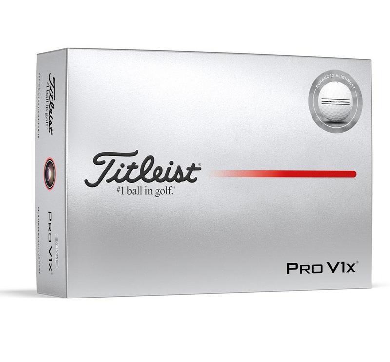 Titleist Pro V1X White Elongated Alignment Golf Balls - main image