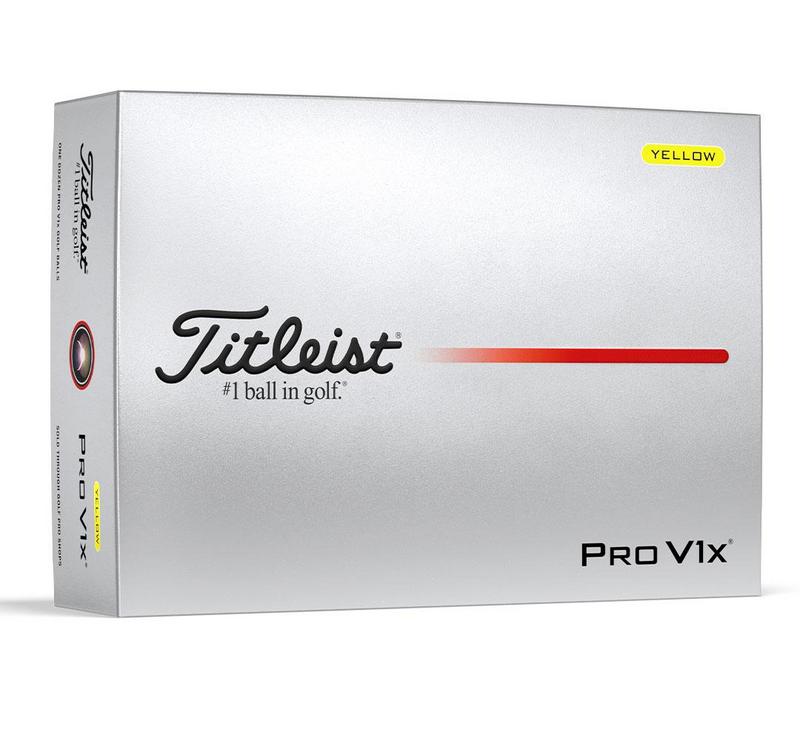 Titleist Pro V1X Yellow Golf Balls - main image