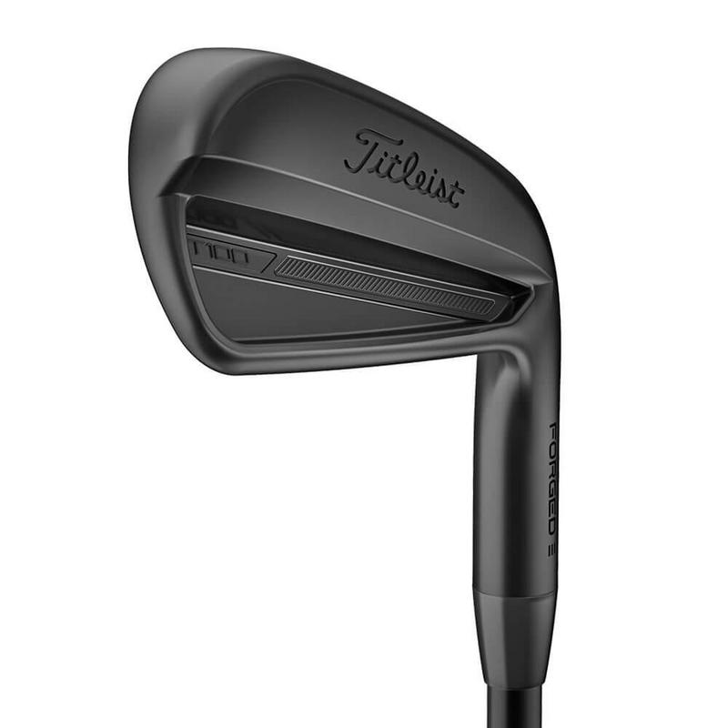 Titleist T100 Black Golf Irons - Steel - main image