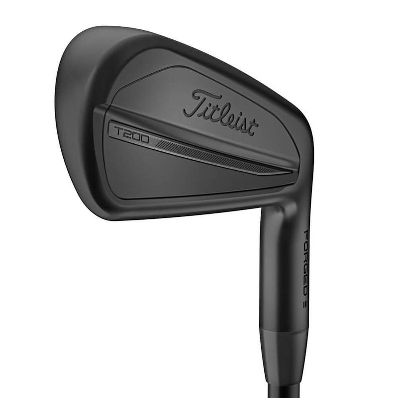 Titleist T200 Black Golf Irons - Steel - main image