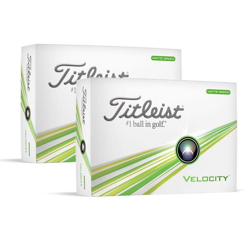 Titleist Velocity Golf Balls 2024 - Green (Double Dozen Offer) - main image