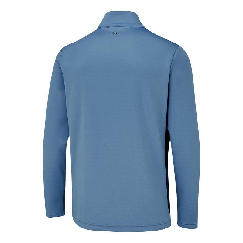 Ping Tobi Half Zip Fleece Midlayer Golf Sweater - Navy | Click Golf