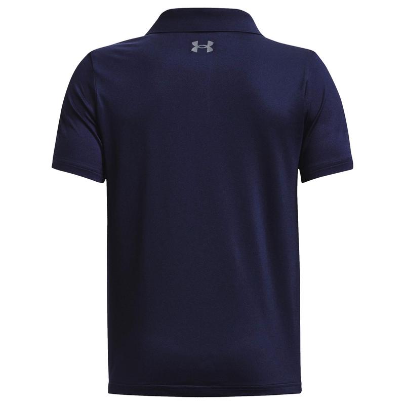 Under Armour UA Junior Performance Golf Polo Shirt - Midnight Navy - main image