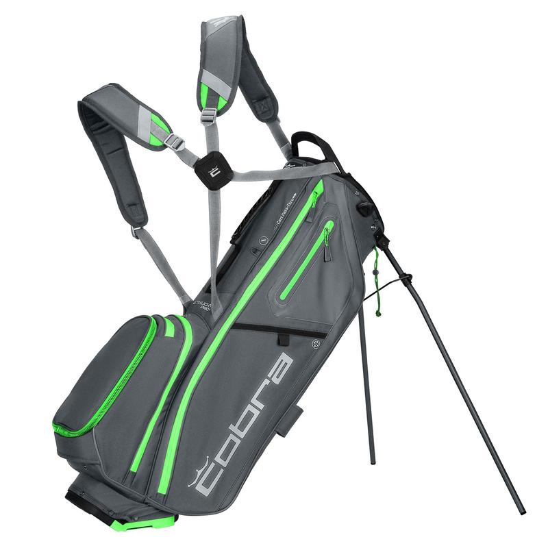 Cobra Ultralight Pro+ Golf Stand Bag - Quiet Shade/Green Gecko - main image