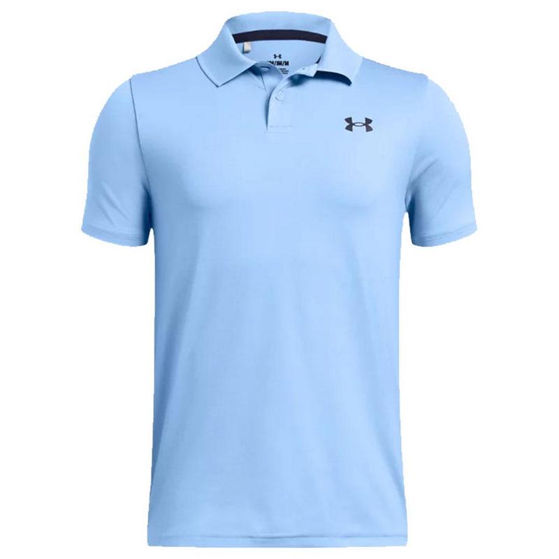 Under Armour Boys UA Matchplay Golf Polo Junior X Small Age 8 Horizon Blue