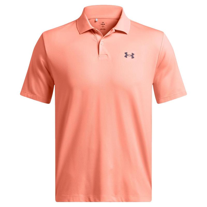 Under Armour Matchplay Golf Polo Shirt - Flare Orange - main image