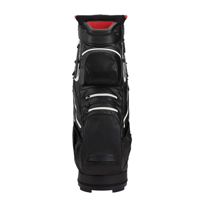 TaylorMade Storm Dry Waterproof Golf Cart Bag Black/White/Red - main image