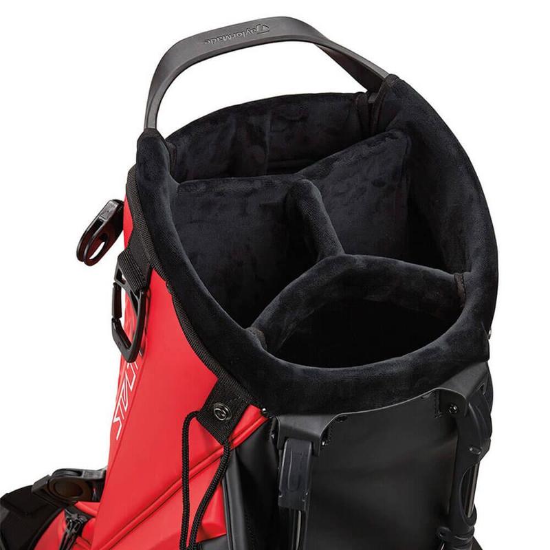 TaylorMade Stealth 2 Tour Stand Bag - Red/White/Black - main image