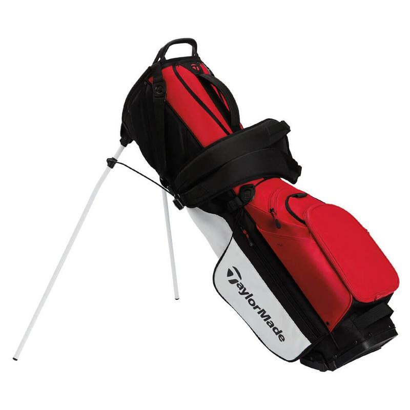 TaylorMade FlexTech Golf Stand Bag - Red/Black/White - main image