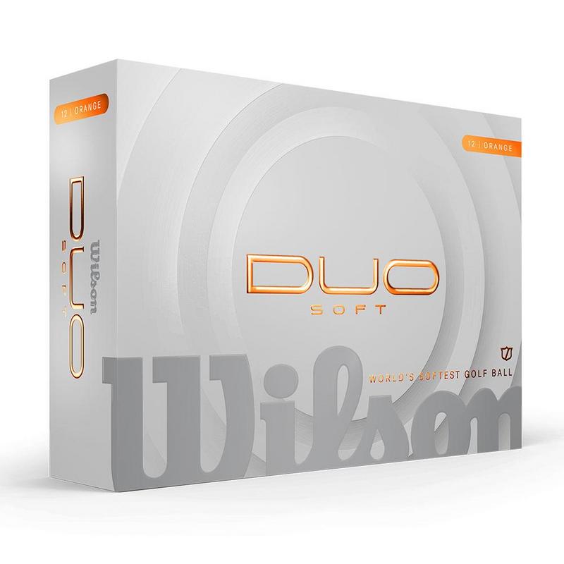 Wilson Duo Soft Golf Balls - Orange - main image