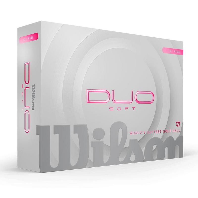 Wilson Duo Soft Golf Balls - Pink - main image