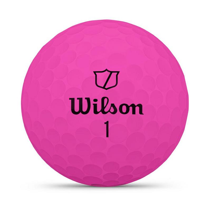 Wilson Duo Soft Golf Balls - Pink - main image