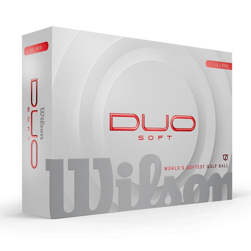 Wilson Duo Soft Golf Balls - Red - main image