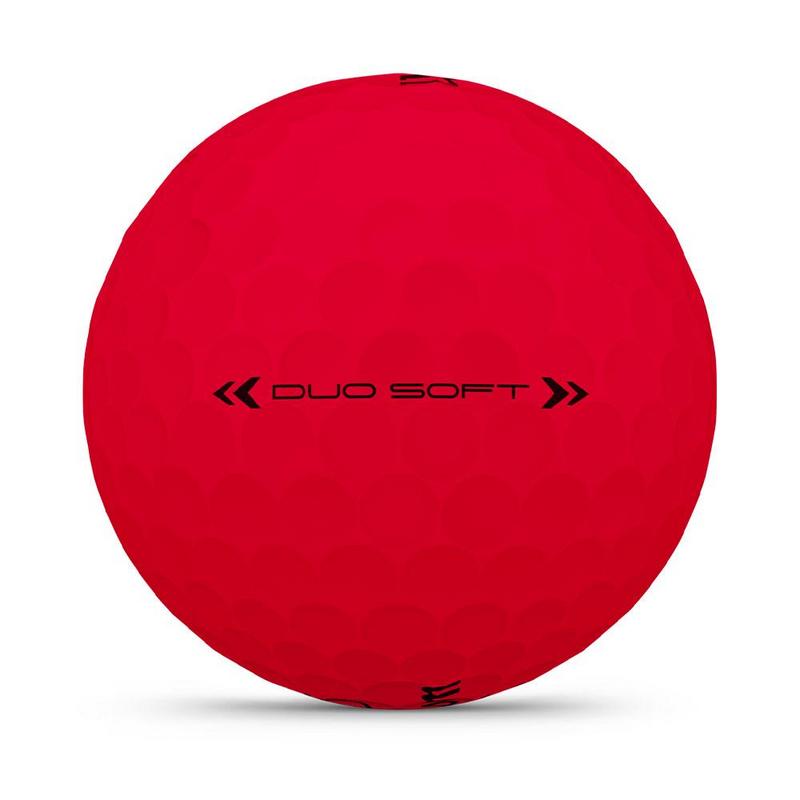 Wilson Duo Soft Golf Balls - Red - main image