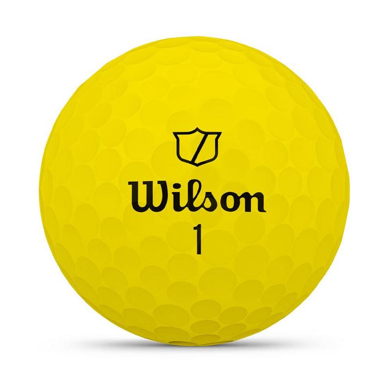 Wilson Duo Soft Golf Balls - Yellow - main image