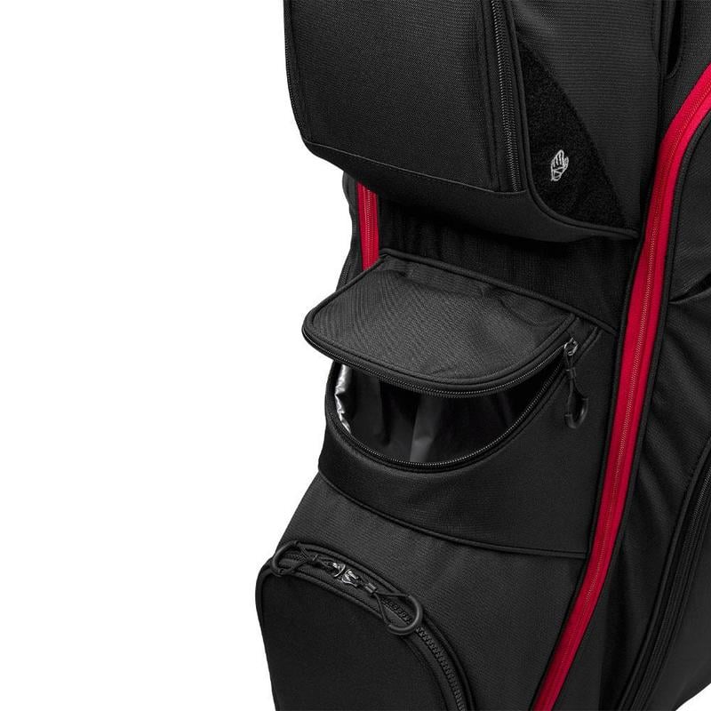 Wilson I-Lock Organiser Golf Cart Bag - Black/Red - main image