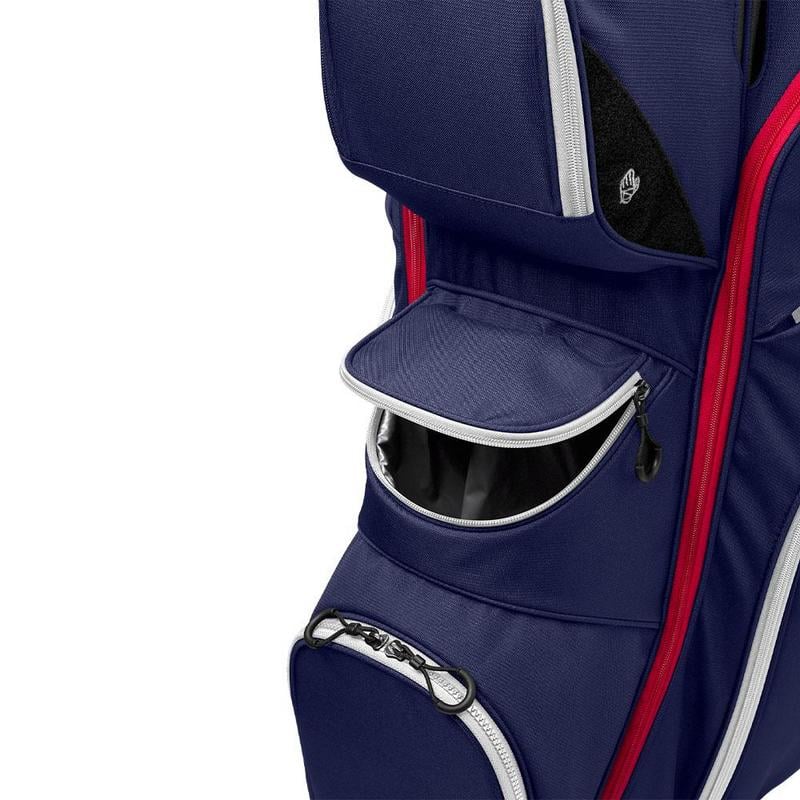 Wilson I-Lock Organiser Golf Cart Bag - Navy/White/Red - main image