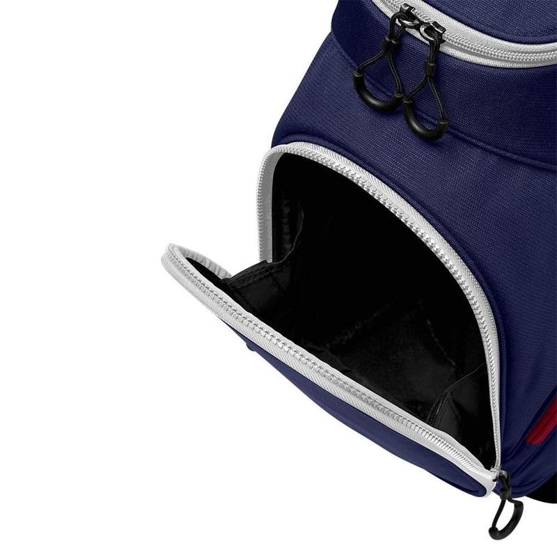 Wilson I-Lock Organiser Golf Cart Bag - Navy/White/Red - main image