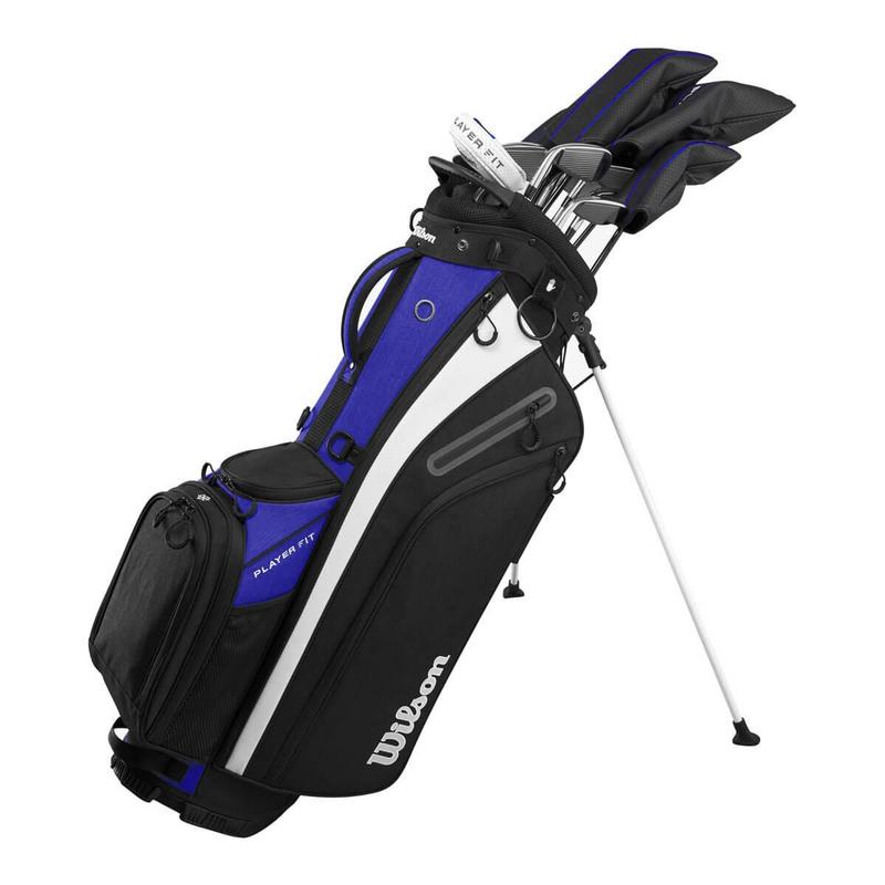 Wilson Player Fit Mens Golf Package Set - Steel/Graphite - main image