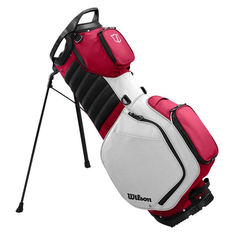 Wilson Talus 14 Way Golf Stand Bag - Staff Red - main image