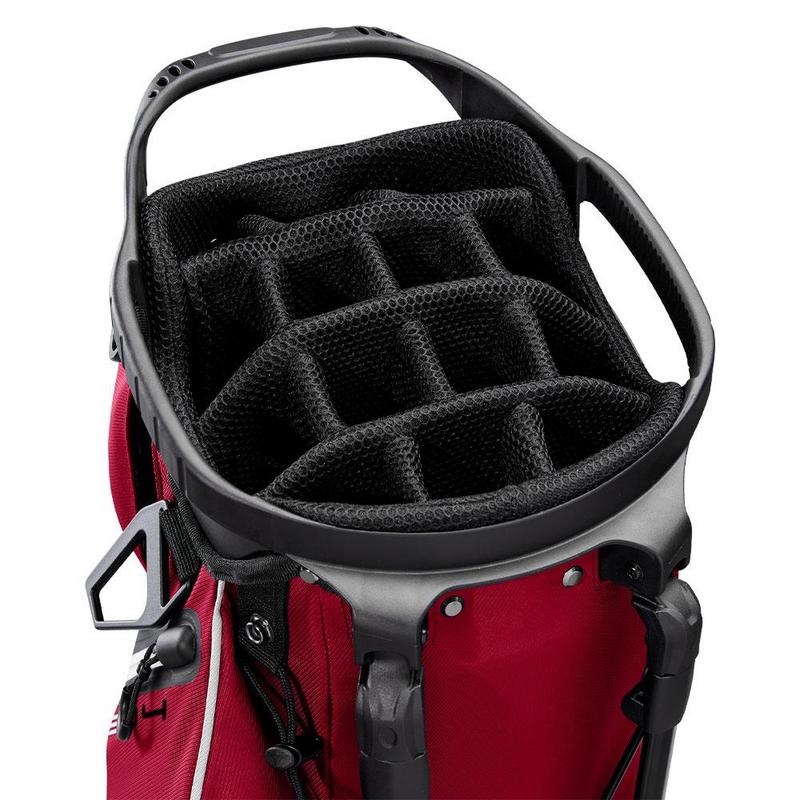 Wilson Talus 14 Way Golf Stand Bag - Staff Red - main image