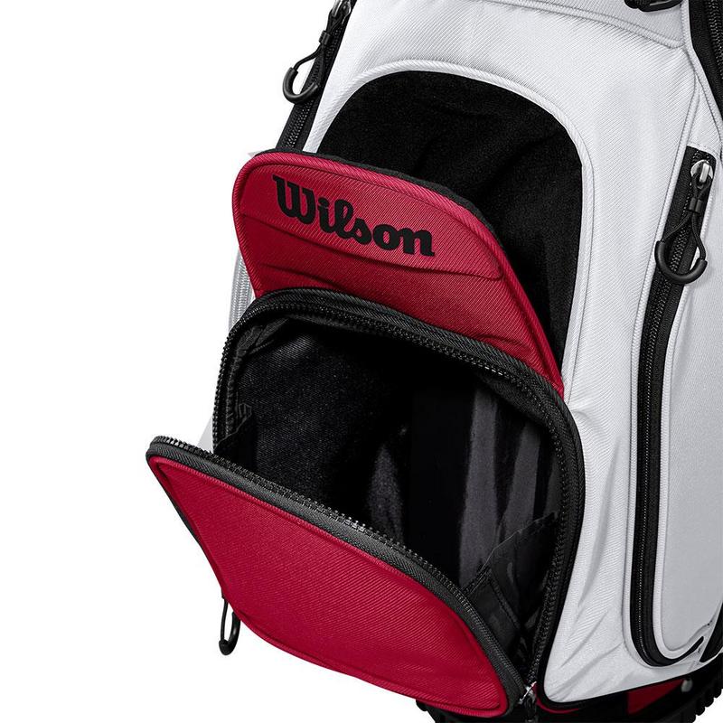 Wilson Talus 14 Way Golf Stand Bag - Staff Red - main image